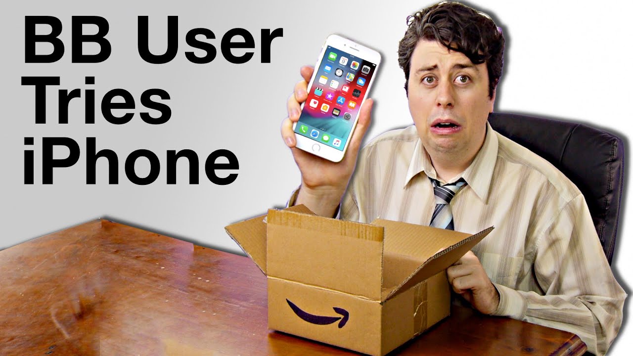 BlackBerry User Tries iPhone for First Time