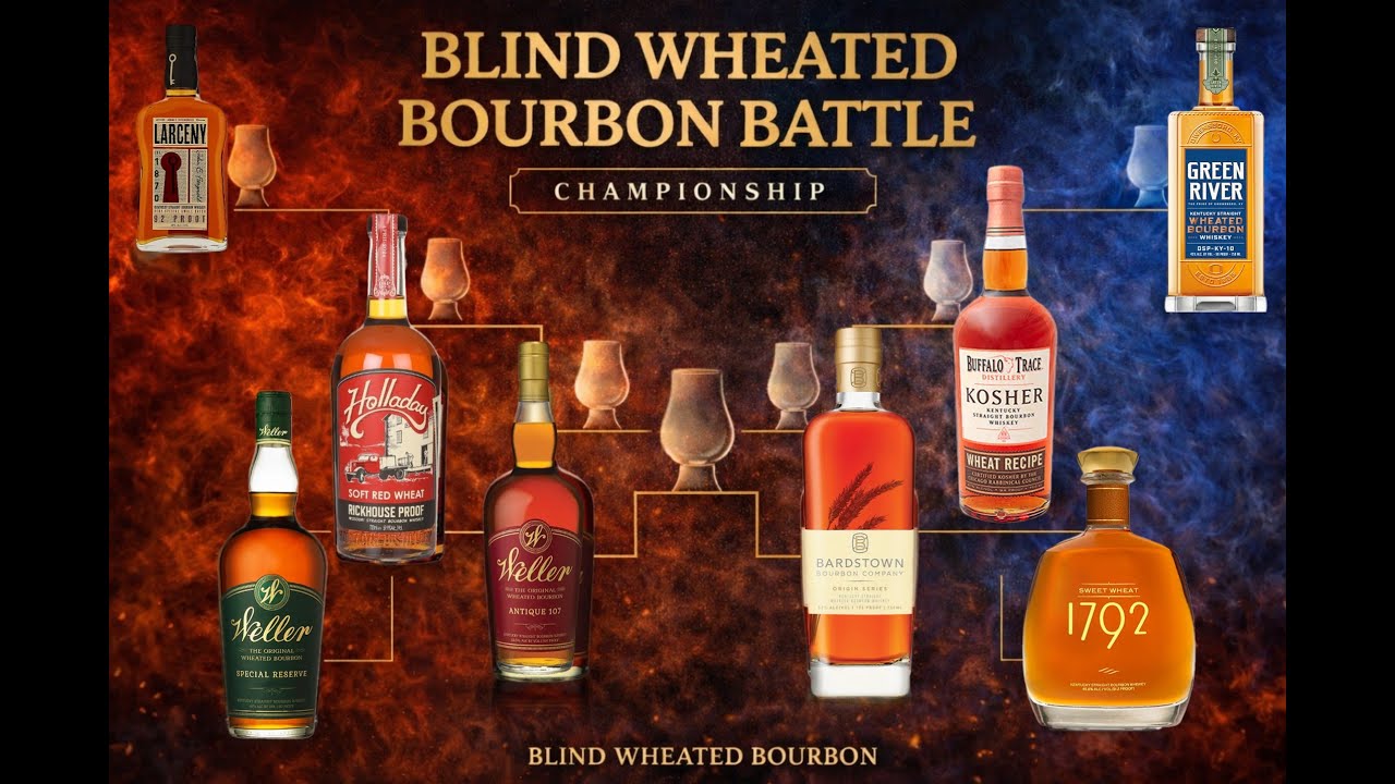 8 Wheated Bourbons Battle It Out | Blind Bracket Showdown