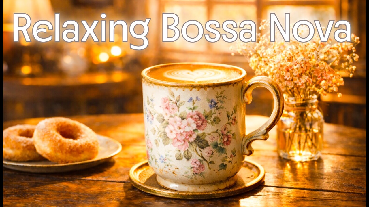 Comforting Acoustic Guitar Bossa Nova | Cozy Cafe Instrumental for Relaxing