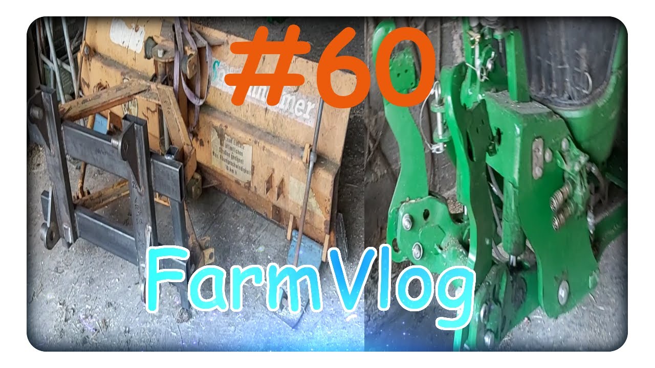 FarmVlog#60 Der Umbau am John Deere 7720  Vorbereitung für den Messerantrieb