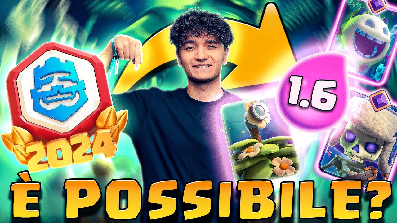 DECK 1.6 CYCLE NELLA SFIDA 20 WIN! RIUSCIRÒ NELL'IMPRESA? - Clash Royale ITA
