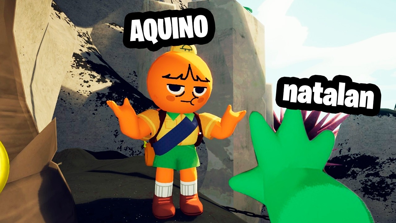 el JUEGO de escalar UNA MONTAÑA con amigos XDD