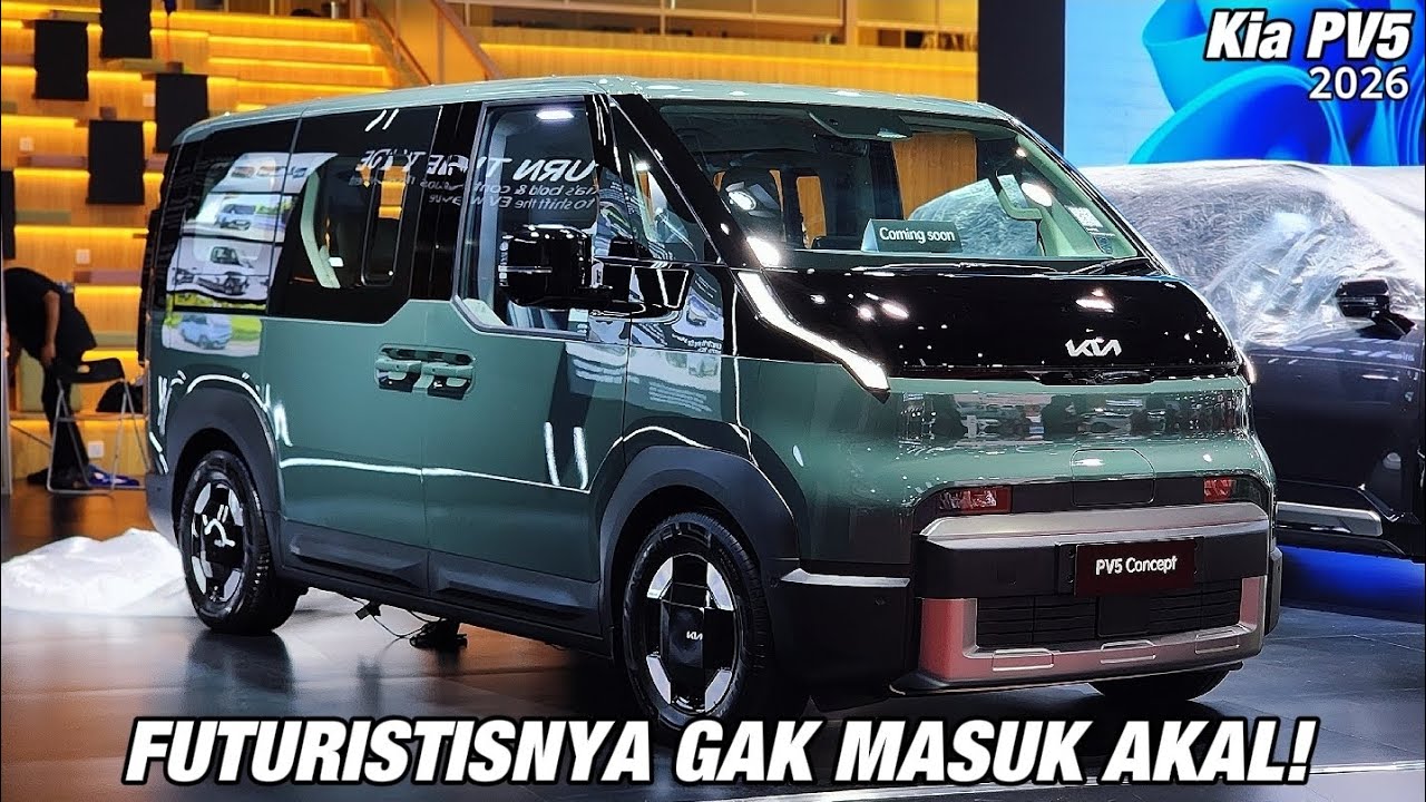 CANGGIH DAN FUTURISTIS! Kia PV5 Dijual di Indonesia?