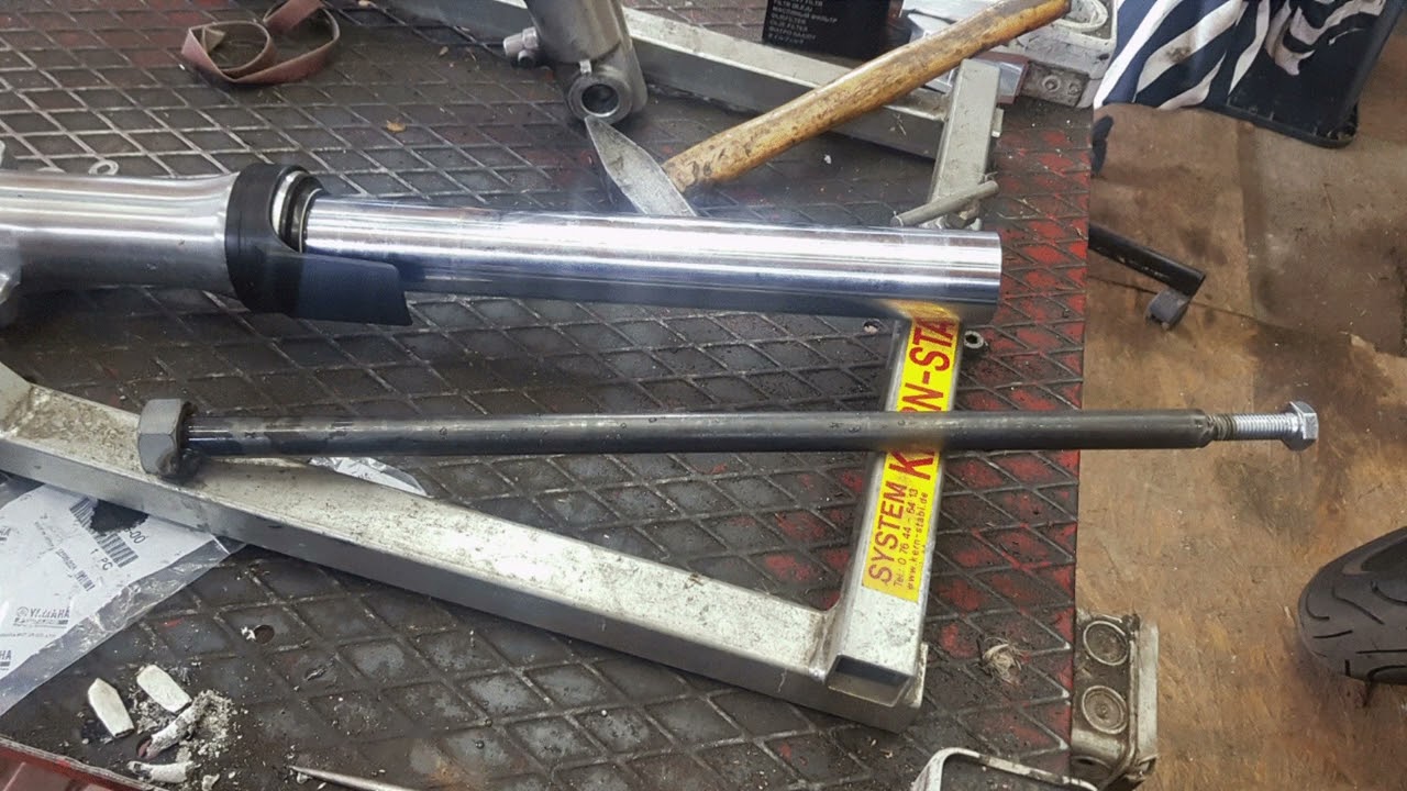 DIY  Gabel Werkzeug - der Gegenhalter 