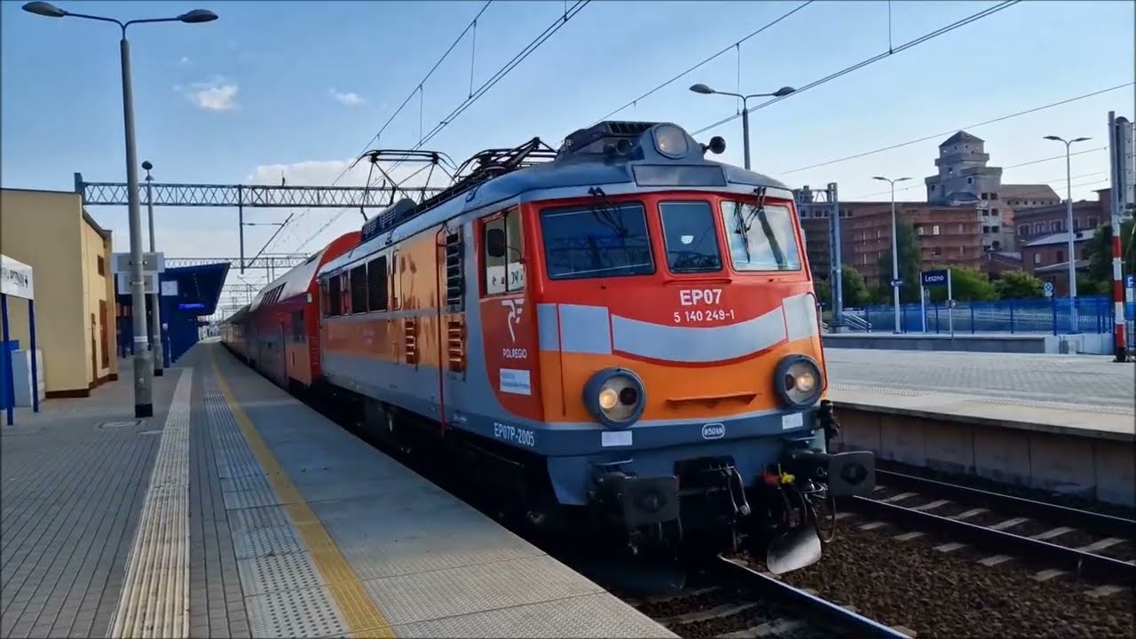 Pociągi w Lesznie 11.06.2023r.