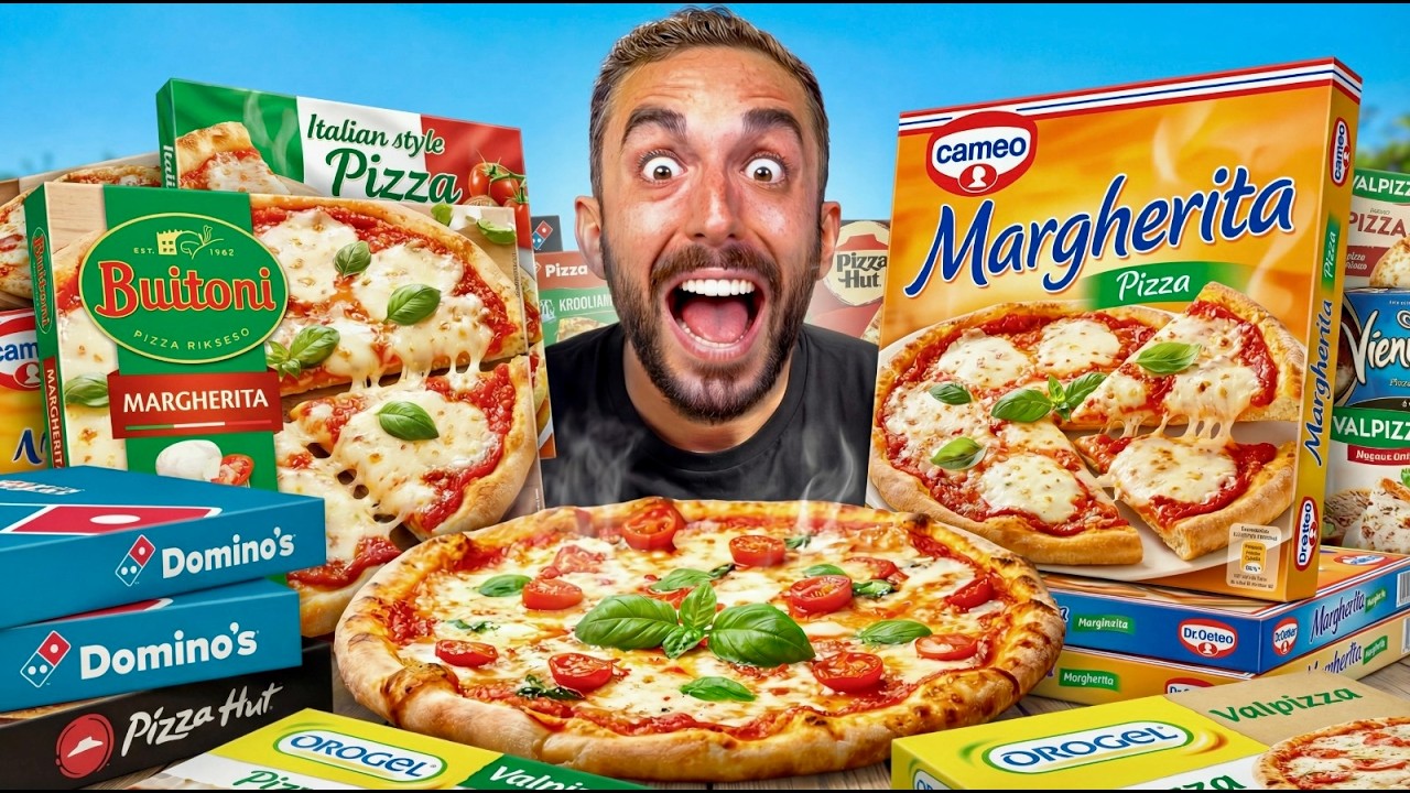 PROVO TUTTE LE PIZZE SURGELATE DEL SUPERMERCATO !! - Qual &egrave; la PI&Ugrave; BUONA??