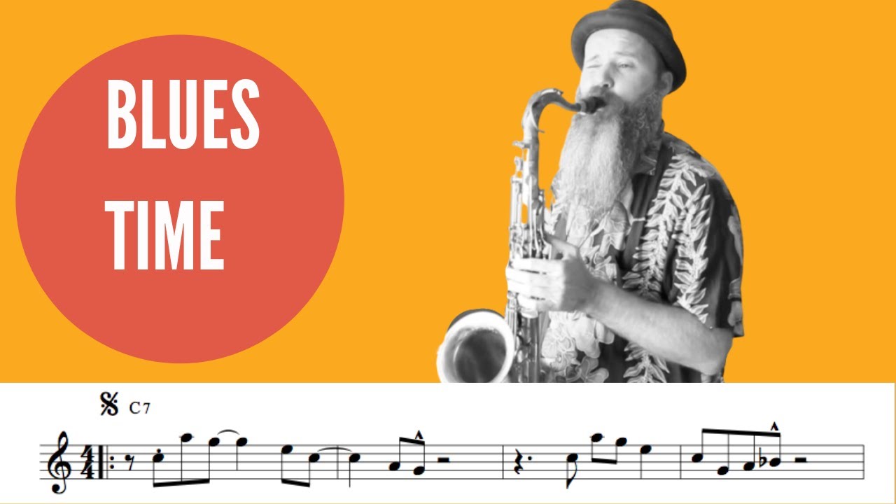 Blues Time (for Saxophone Bb, Eb & C instruments) Blues Etude