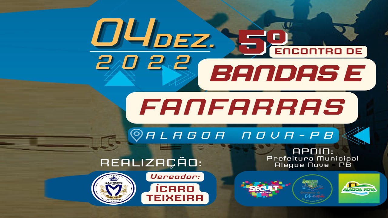 5&ordm; Encontro de Bandas e Fanfarras - Alagoa Nova - PB