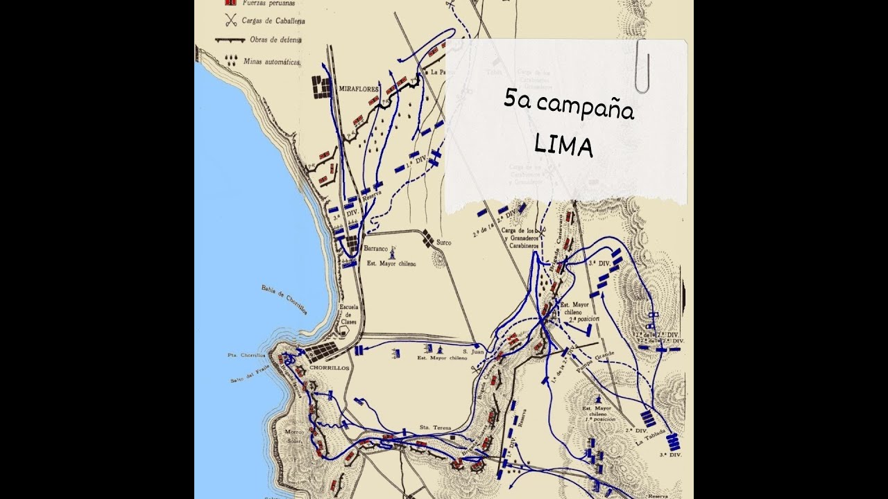 La Campaña de Lima, Enero de 1881