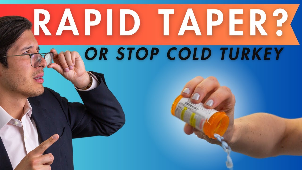 What Happens if you Rapid Taper Your Benzodiazepines? #tapering
