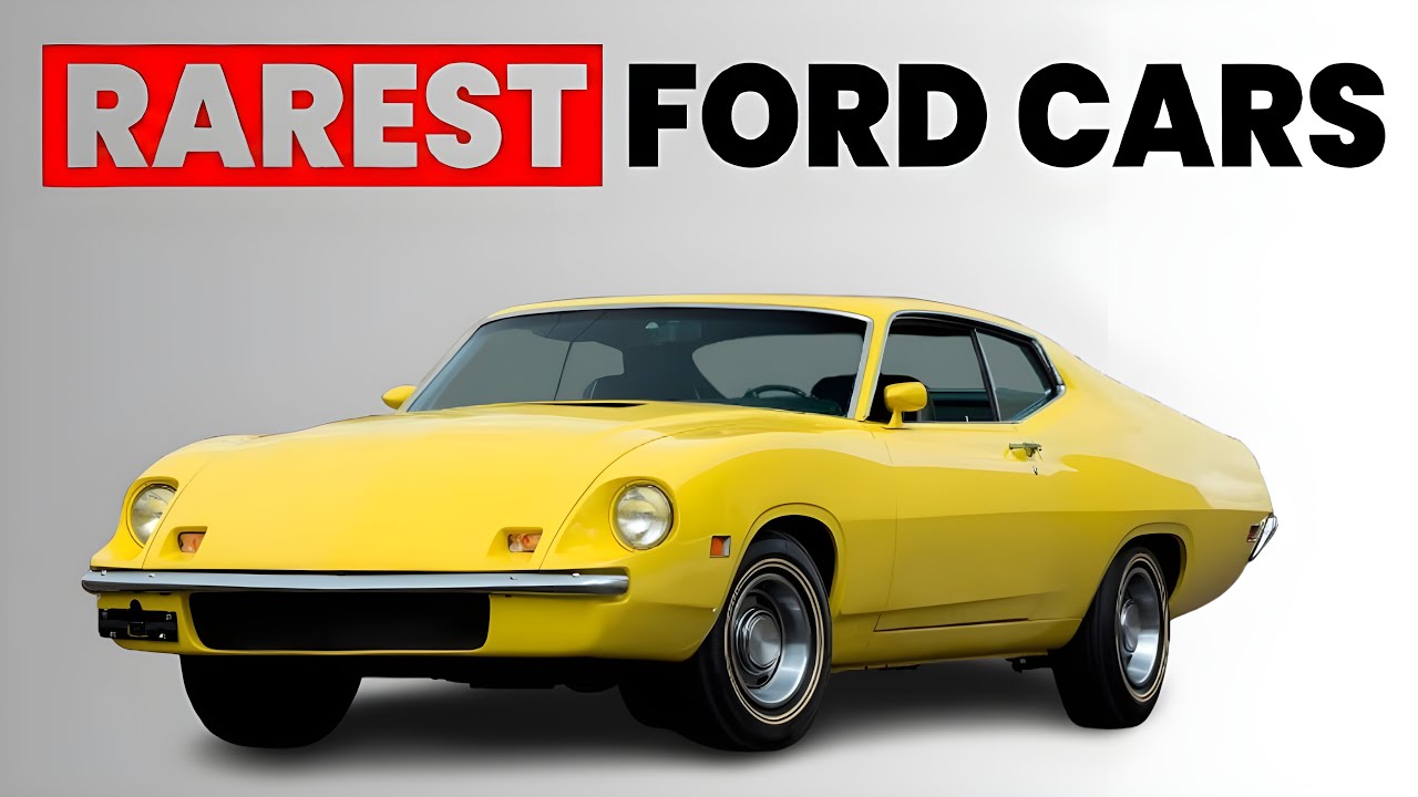 10 самых редких и забытых маслкаров Ford, когда-либо созданных.