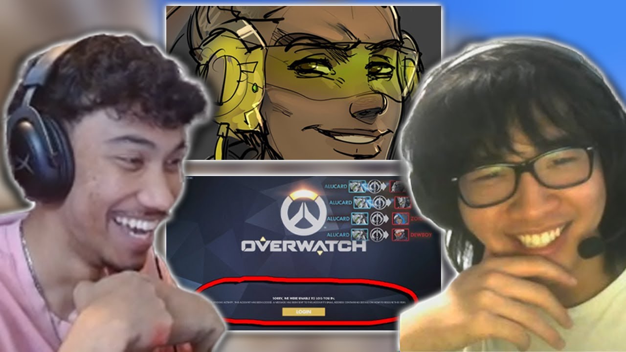 pge и sugarfree реагируют на классические монтажи Overwatch
