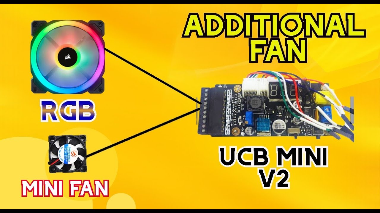 PAANU MAGLAGAY NG ADDITIONAL FAN SA UCB MINI V2 AT ORANGE PI BOARD