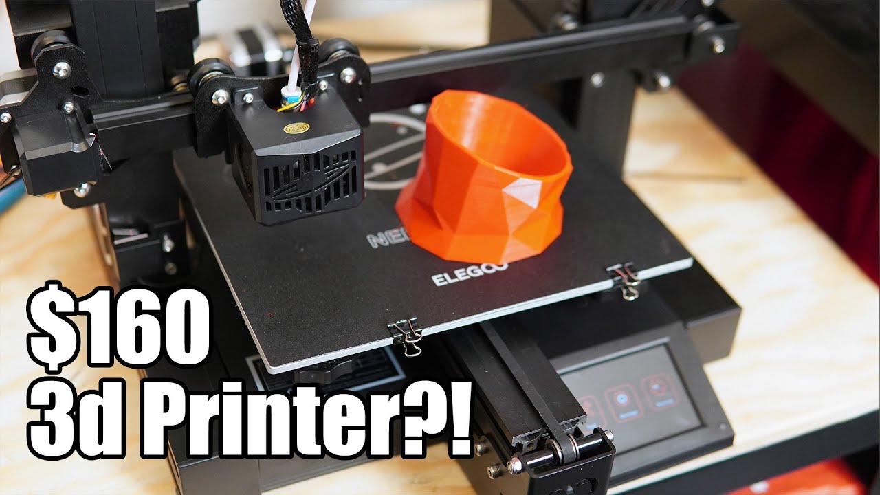 Best Sub $200 FDM 3d Printer In 2021? The Elegoo Neptune 2
