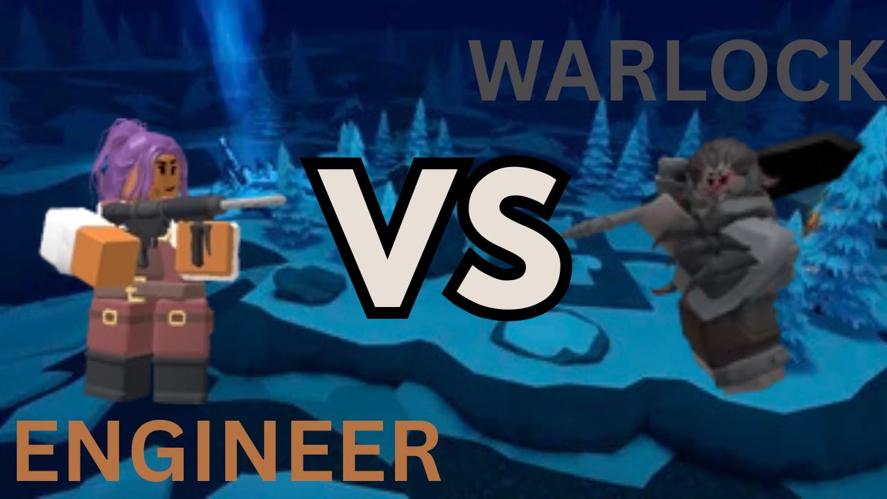 ENGINEER vs WARLOCK - Which has Better DPS? (Roblox TDS)