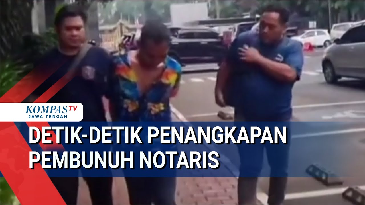 Eksklusif! Detik-detik Penangkapan Pembunuh Notaris