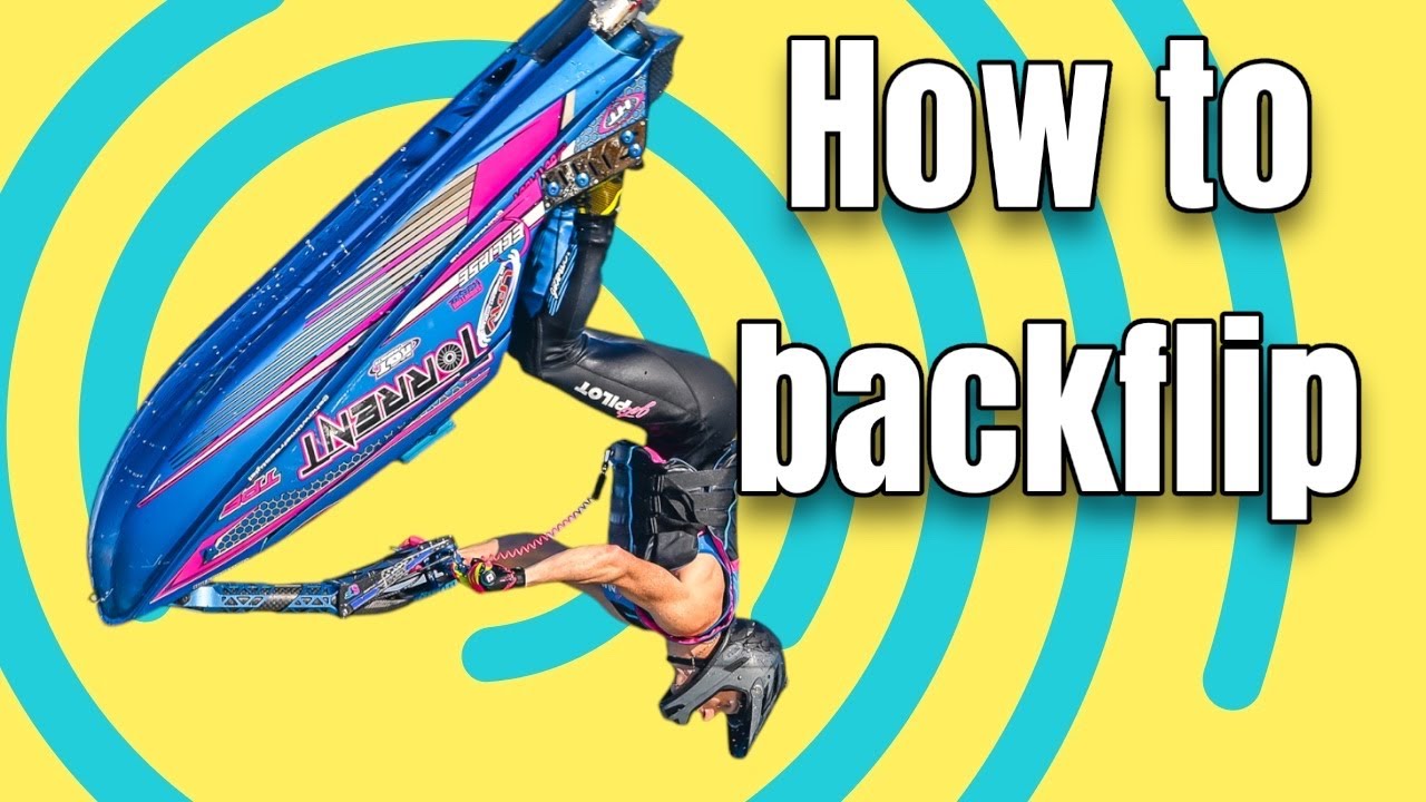 How To Flatwater Backflip A Freestyle Jet Ski