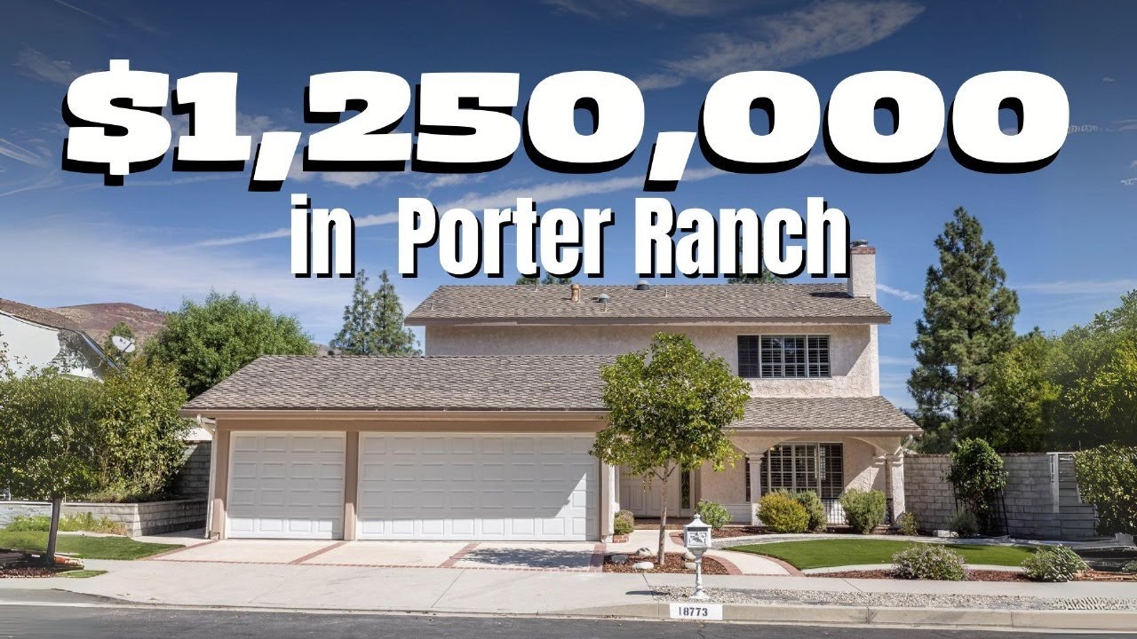 Home for Sale in Porter Ranch: Move-In Ready Pool Home Tour | Luxury Real Estate & Living