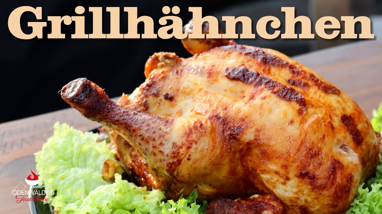 Grillhähnchen - mit Zitronen-Salbei Füllung
