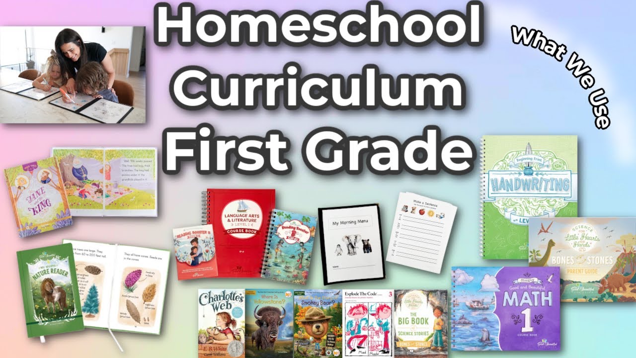 Our 1st Grade Homeschool Curriculum Picks for 2025&ndash;2026 📚 | What We&rsquo;re Using This Year!