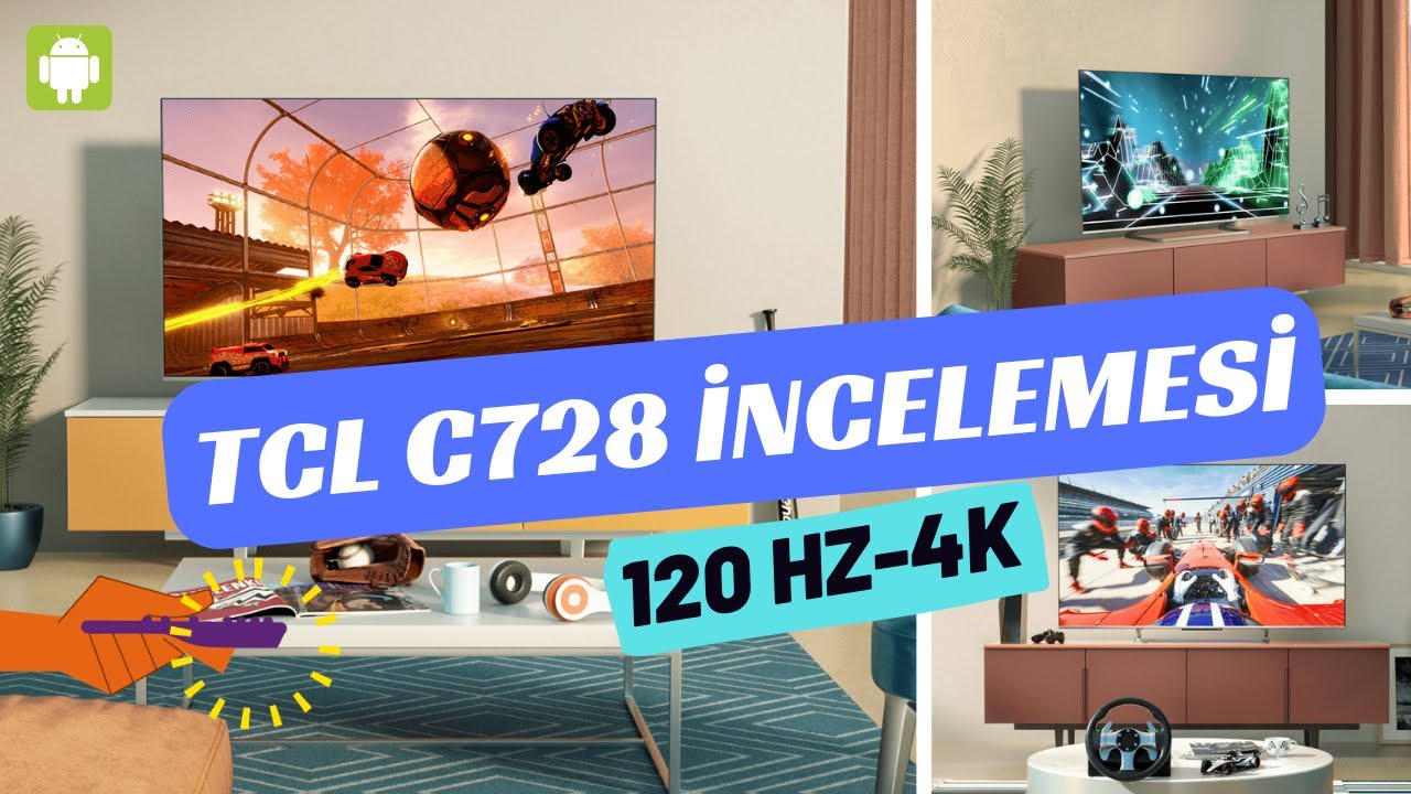 TCL C728 120HZ QLED ANDROID 11 ULTRA HD AKILLI TV İNCELEMESİ...
