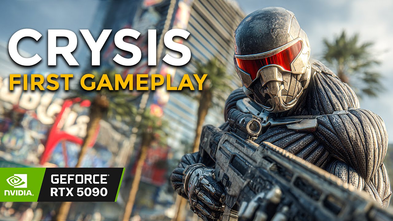 Игра, похожая на Crysis 4: новый официальный геймплей (2025)
