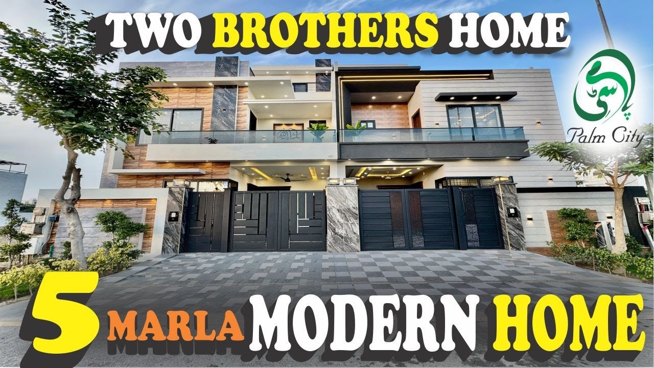 5 Marla Ultra Modern “Two Brothers House” | Prime Living | Royal Palm City Gujranwala New 2026 House