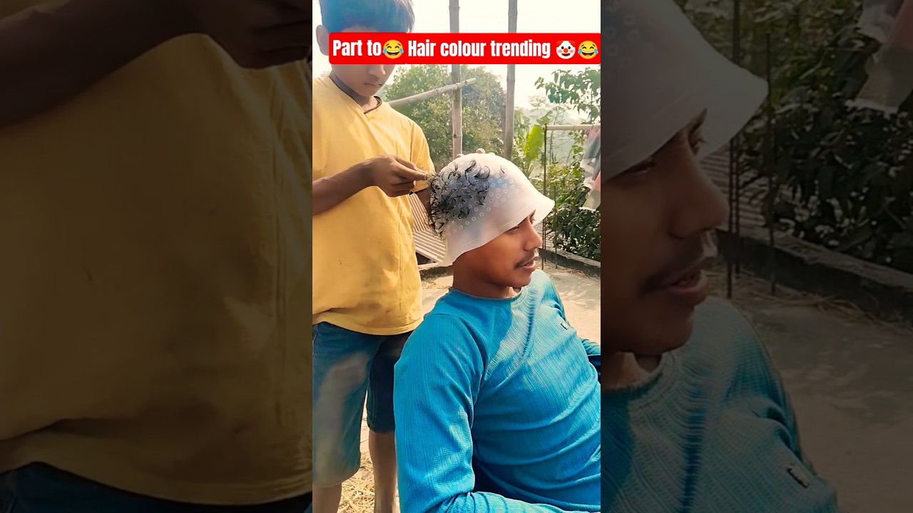 😂hair colour trending style 