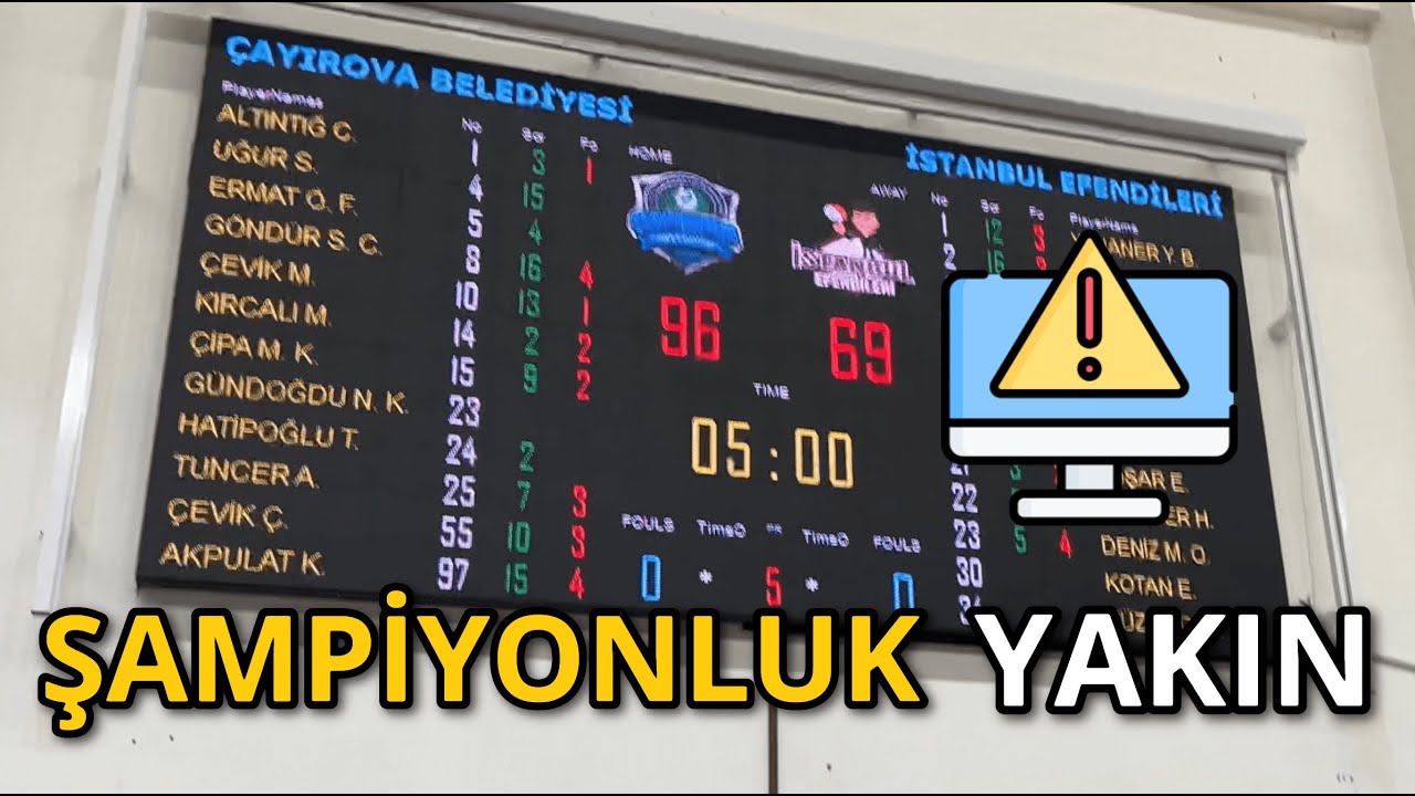 ŞAMPİYONLUK GELİYOR ! | PLAYOFF YARI FİNAL SON MAÇ