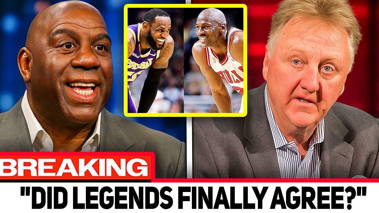 NBA Legends Unite: ONE Player Is The GOAT..(Debate Over!)