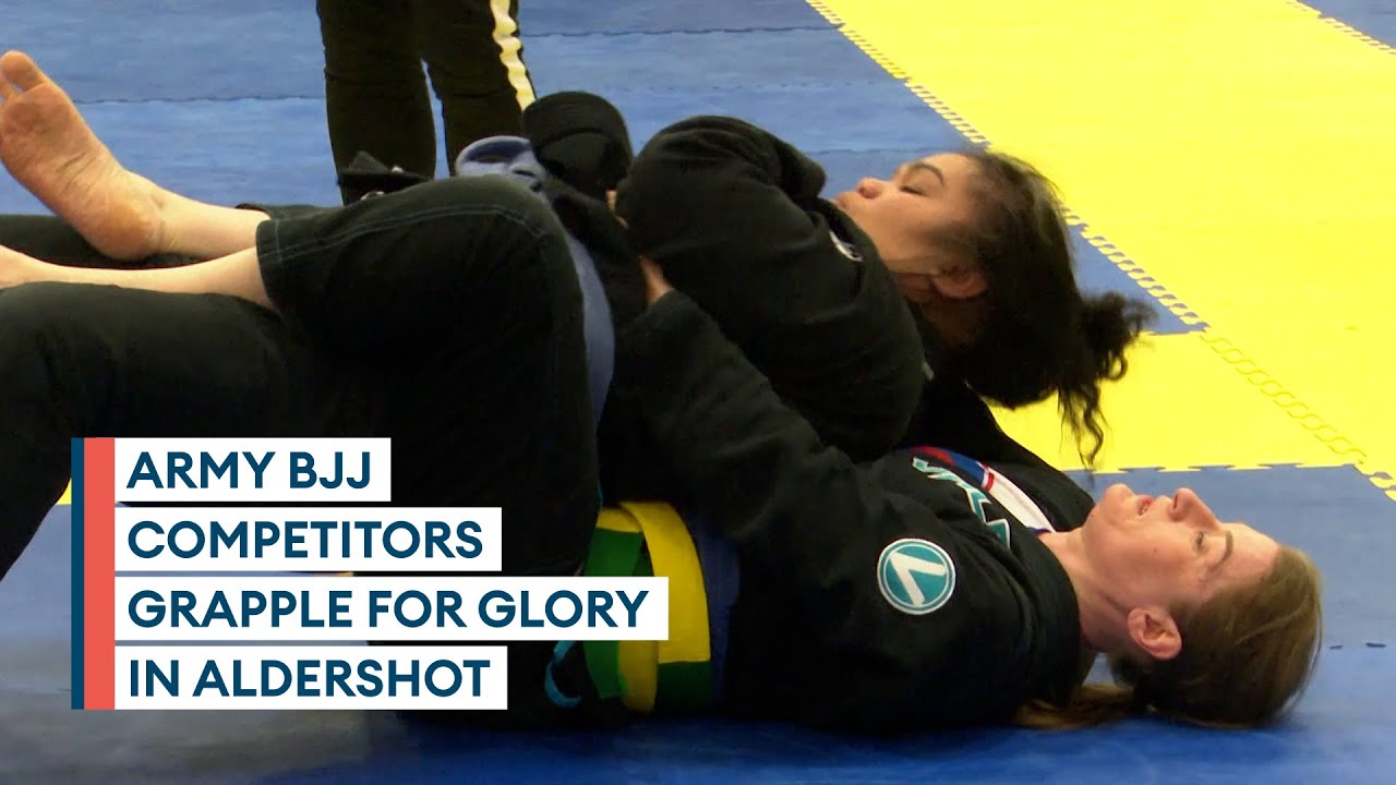 Competitors shine at 2024 British Army Brazilian jiu-jitsu championships | ACTION