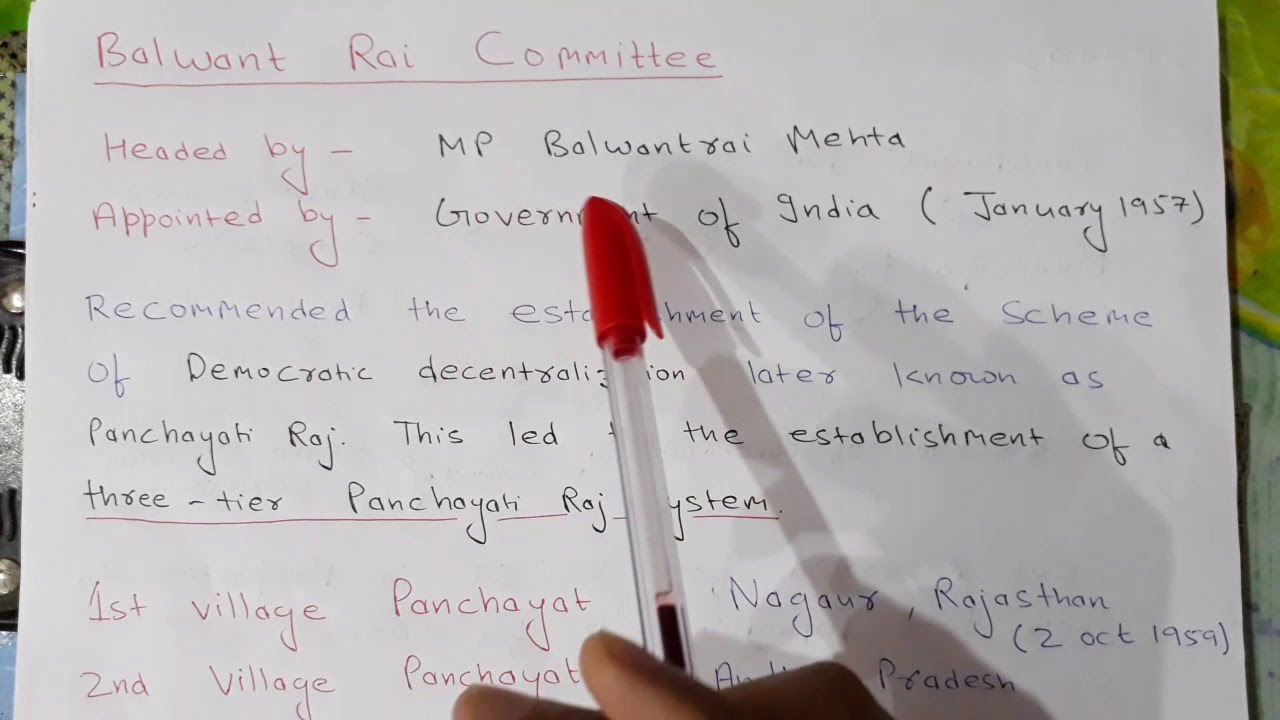 PANCHAYATI RAJ AND MUNICIPALITY IN INDIA