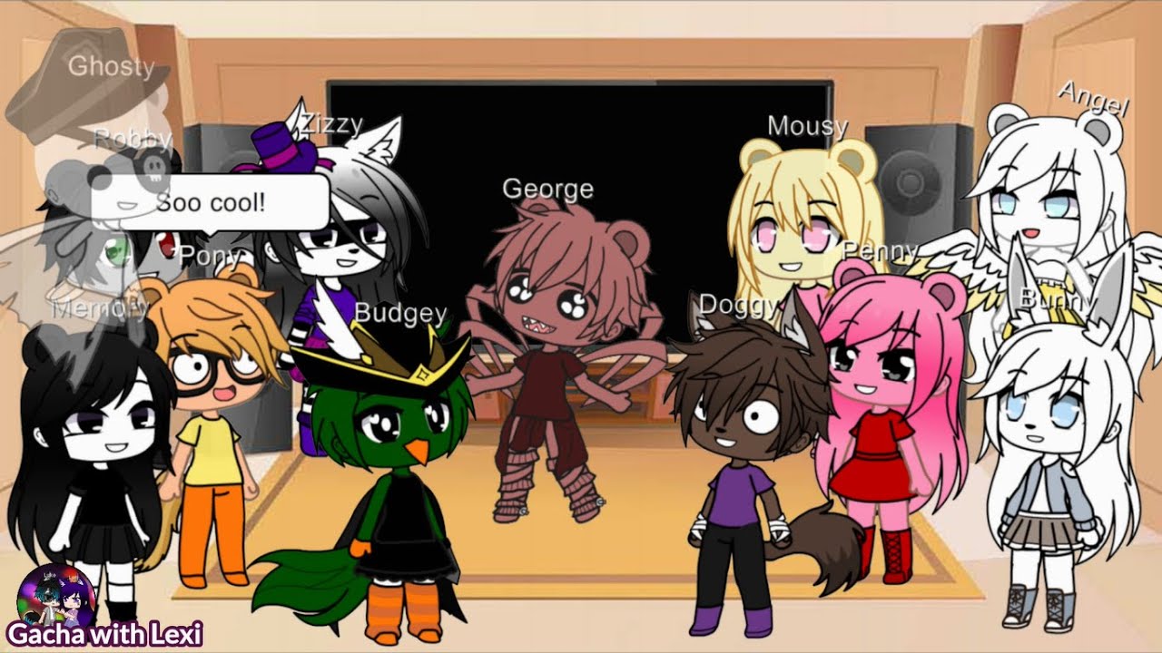 |Gacha Club| 🐷 Piggy characters react to Piggy Memes Part 9 |Gacha Life| with Budgey and Ghosty! 🐦👻