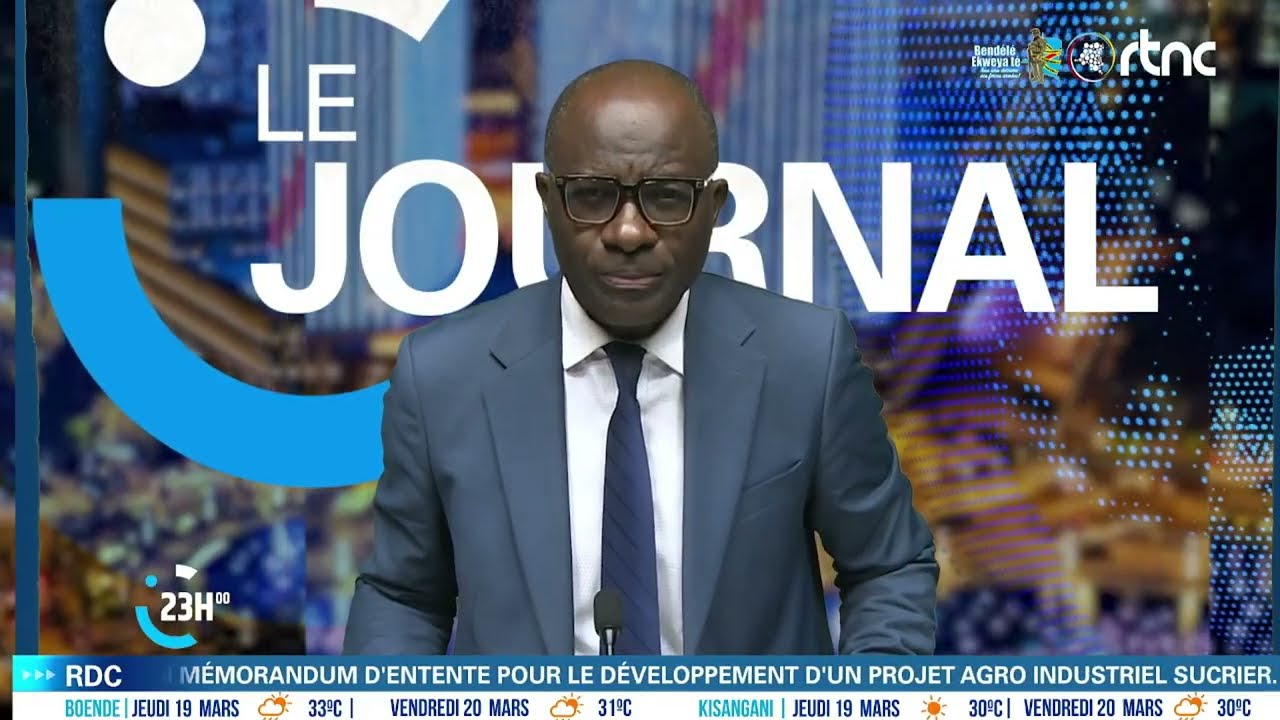 SOIR ACTUALITÉ DE 20H00 DU VENDREDI 20 MARS 2026