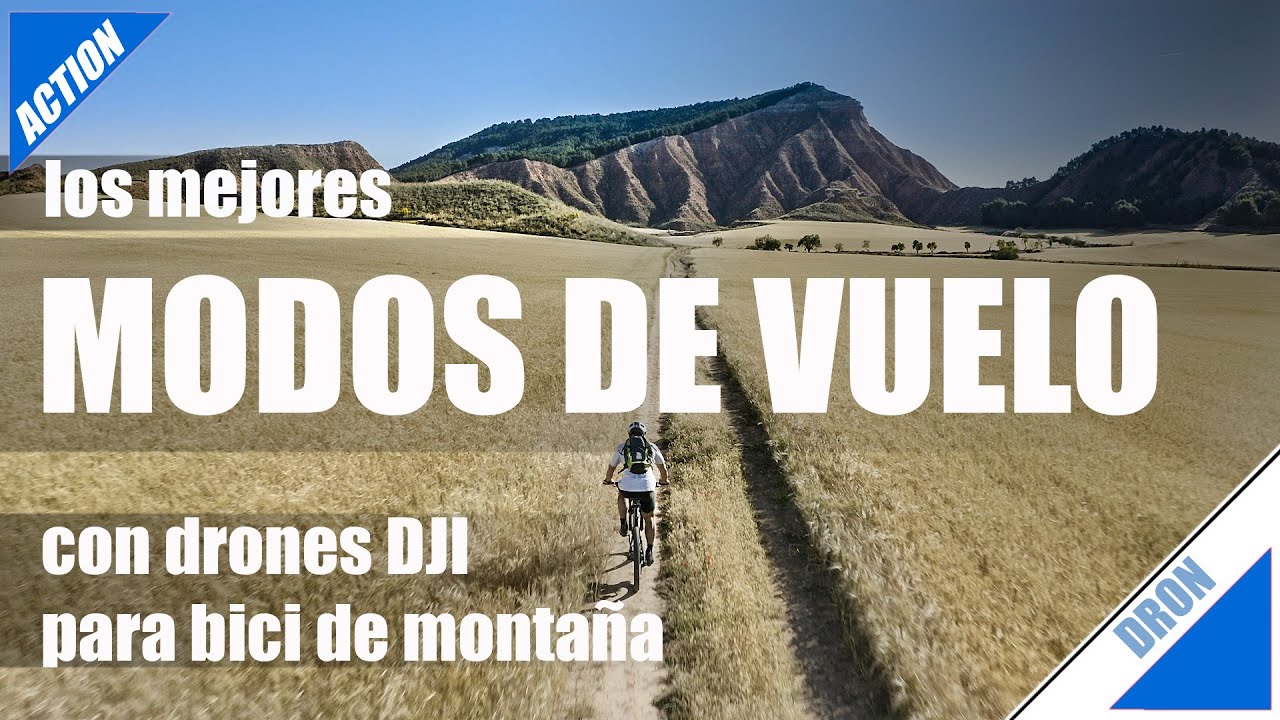 Modos de vuelo automáticos con drones DJI