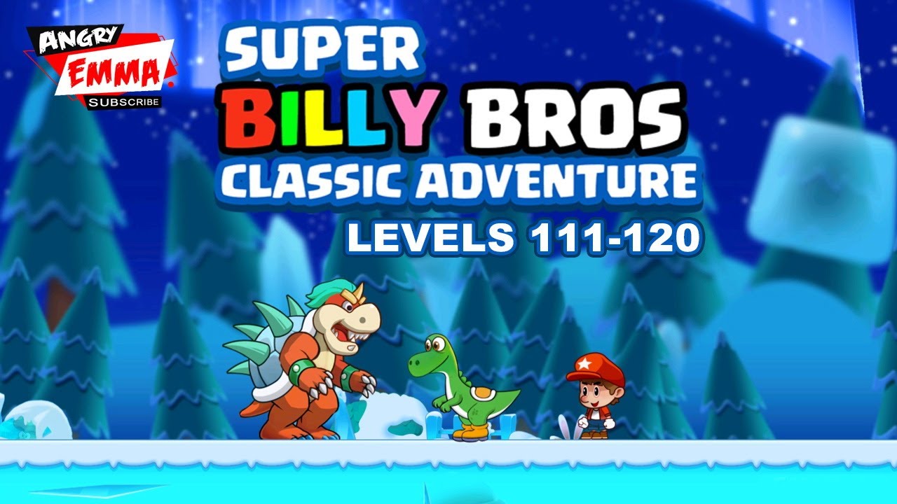 Super Billy Bros - Levels 111-120 + Two BOSSes