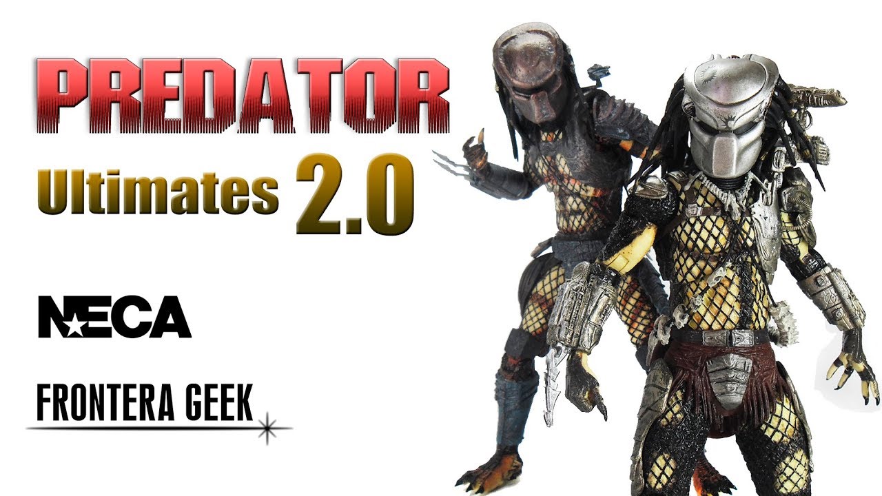 NECA Ultimate JUNGLE HUNTER & CITY HUNTER PREDATOR 2.0, Comparación - Review en Español