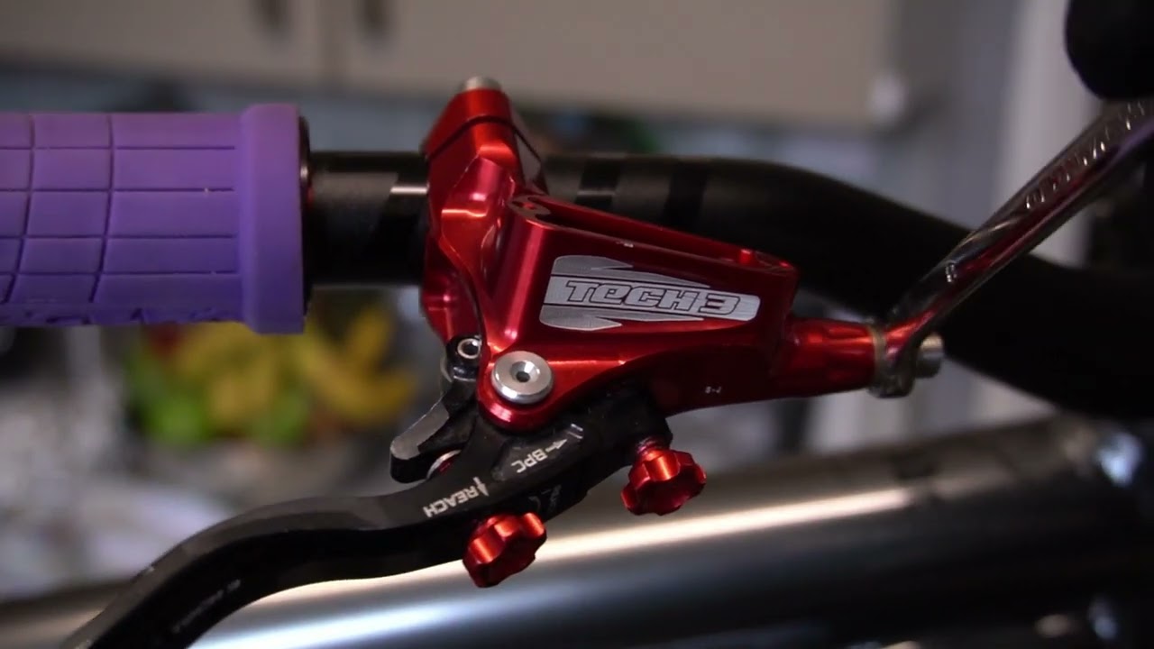 Uberbike components braided hose for Hope E4 (installation)