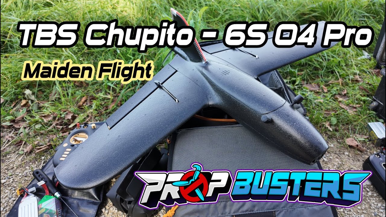 TBS Chupito Wing - O4 Pro 4k60 // Maiden Flight and it's awesome