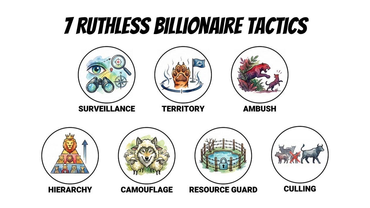 7 Predator Strategies: The Natural Laws Used by Billionaires