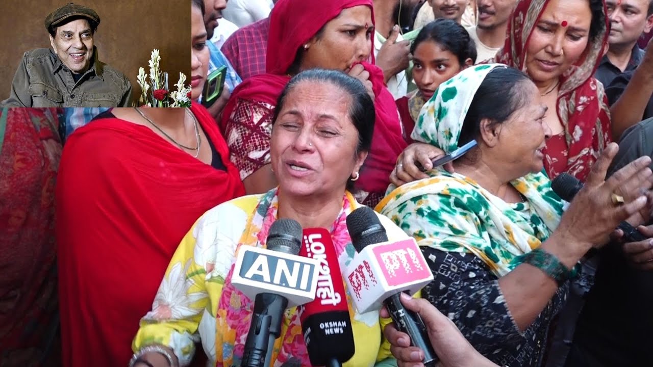 Dharmendra Ji Fans Crying, Govinda, Taha Shah And others leaving from Shamshan Ghat