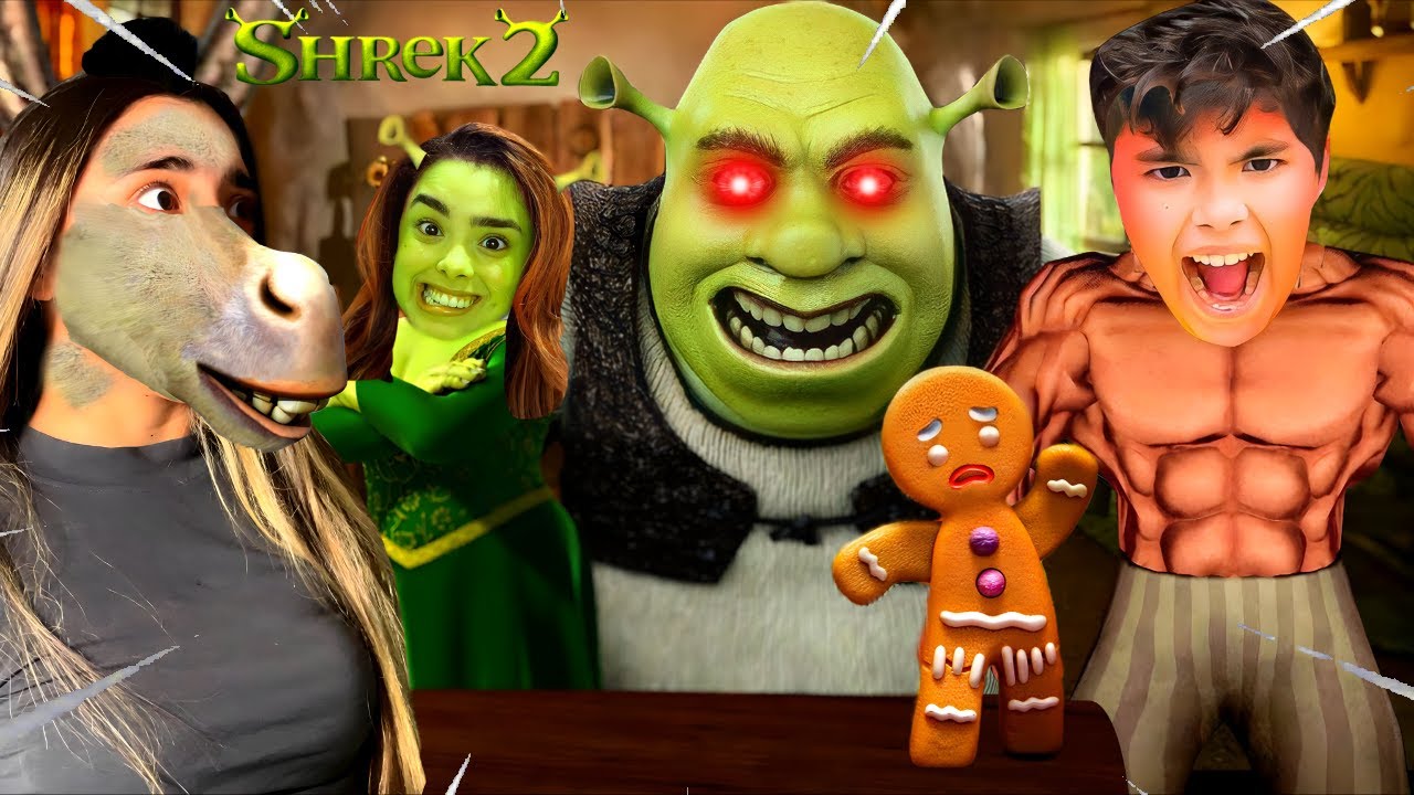 5 NOITES PRESOS no HOTEL ESTRANHO do SHREK ! Estevão, Milla e Milly #soporcausa