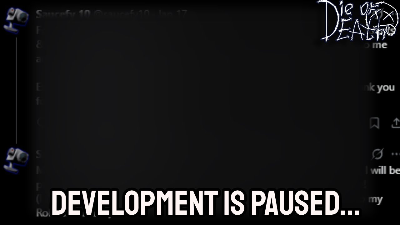 Die Of Death News: Game Development Is Currently Paused!