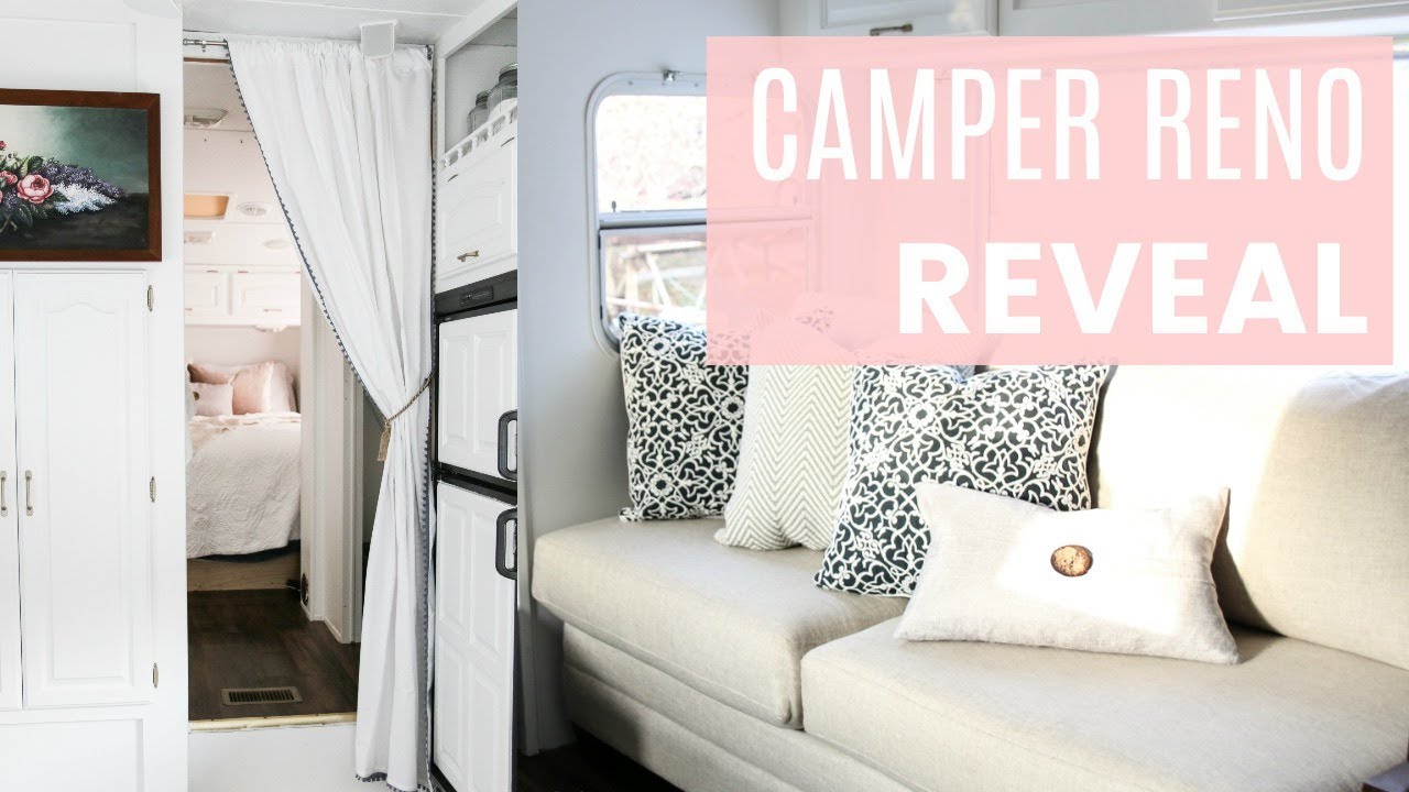 Fifth Wheel Renovation into Tiny Home | Before & After Tour
