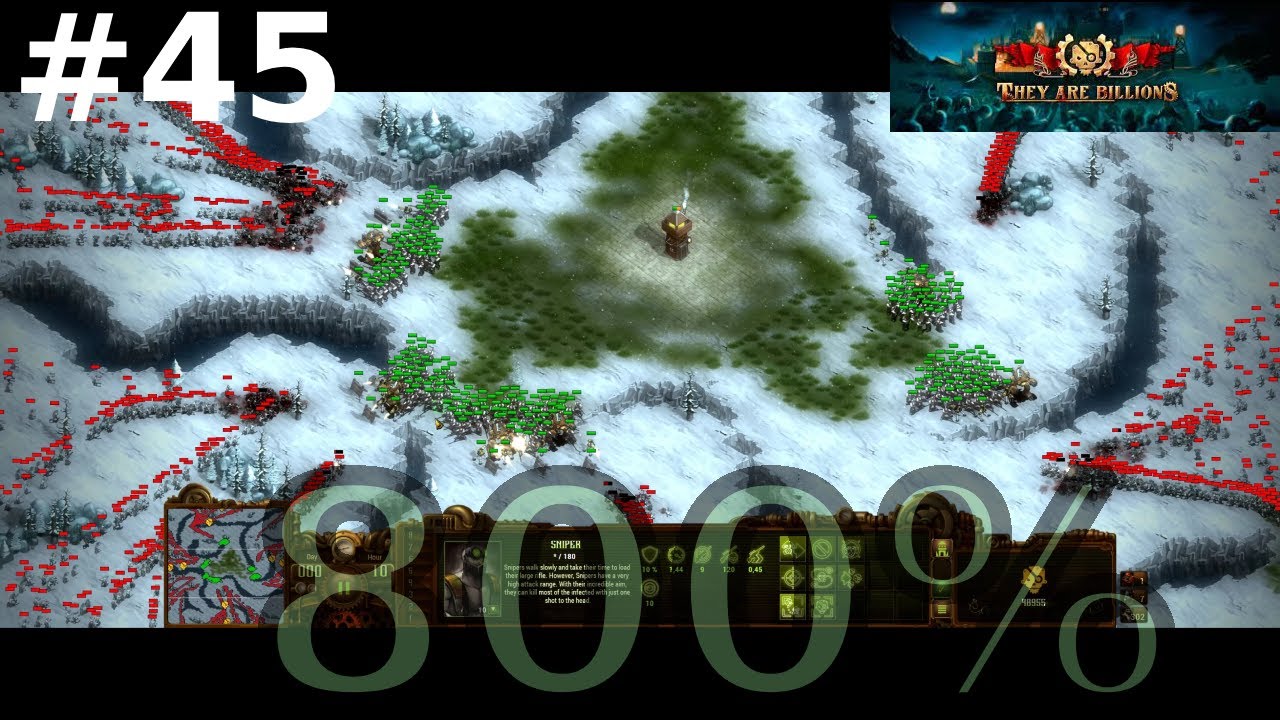 They Are Billions - 800% Apocalypse Campaign #45 Infected Swarm before The Highlands