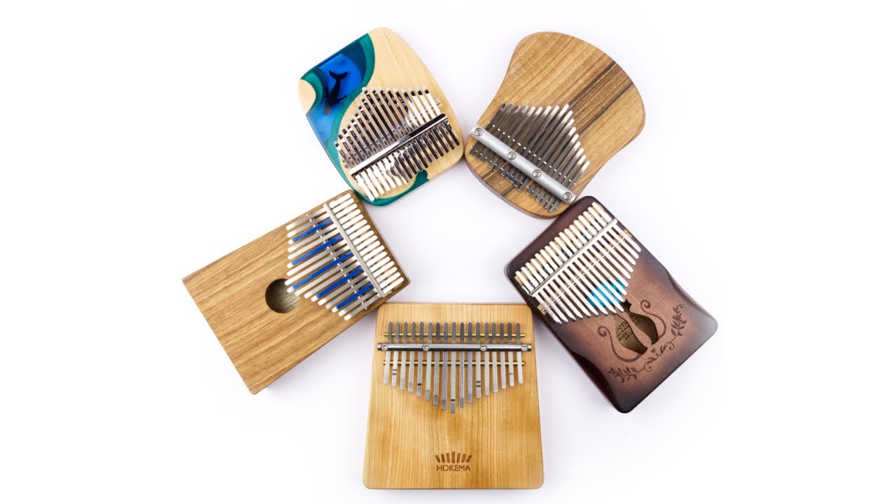 Video-Vergleich: Kalimbas mit 17 Tönen