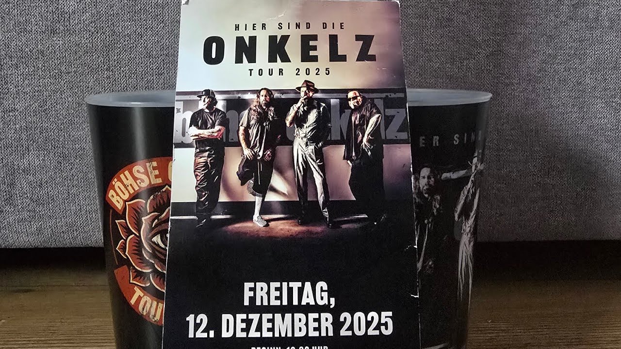 Böhse Onkelz - Konzertmitschnitt Live in Hamburg 12.12.25 (Barclays Arena) HSDO Tour 25 (13 Lieder)