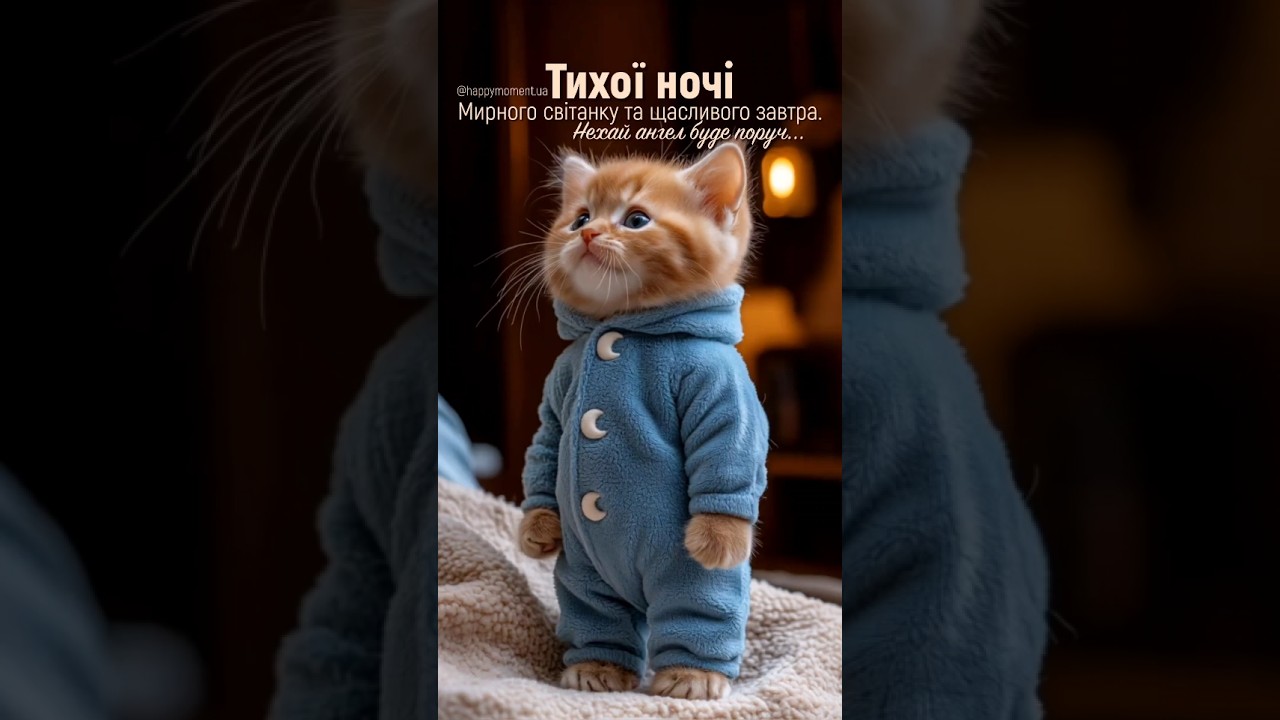 Тихої ночі 🌜💙💛 Мирного світанку та щасливого завтра... Нехай ангел буде поруч..