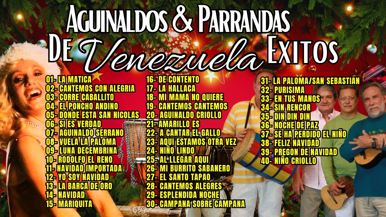 AGUINALDOS Y PARRANDAS DE VENEZUELA  SERIE GRANDES EXITOS