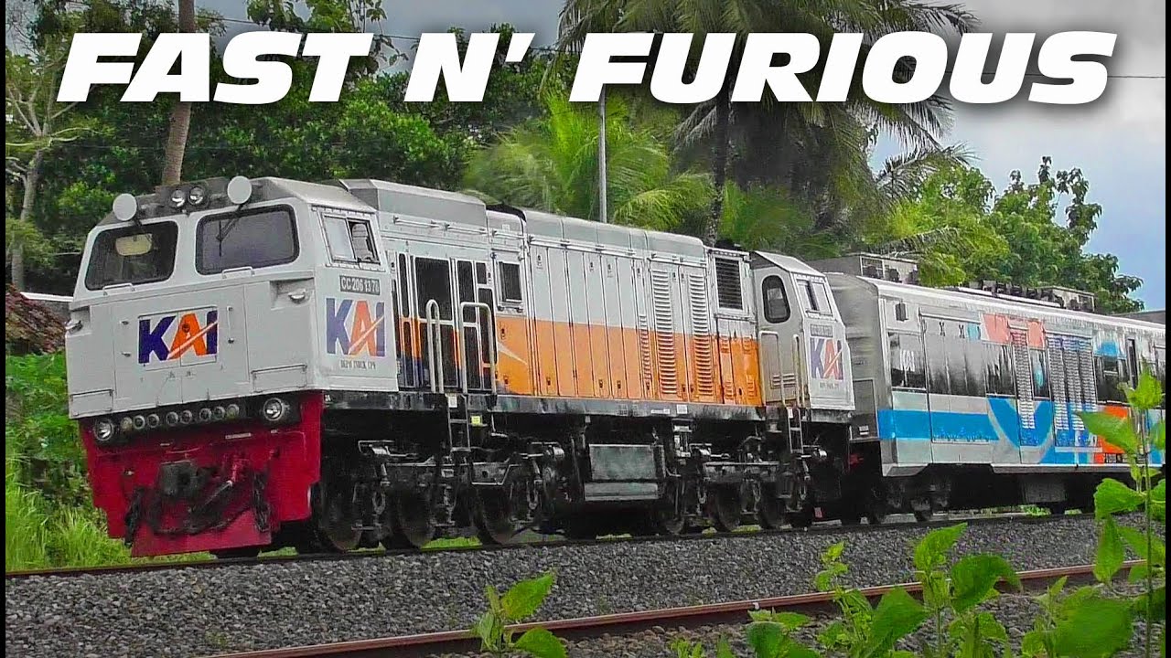 NGEBUT PARAH SAMBIL MENIKUNG HANYA TERJADI DISINI spot ciamik untuk berburu kereta ngebut